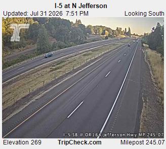 I-5 SB at N Jefferson